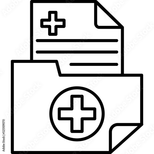 Medical Folder Icon