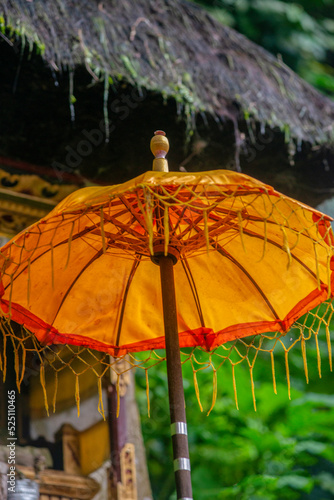 Tendung: Balinese temple unbrella