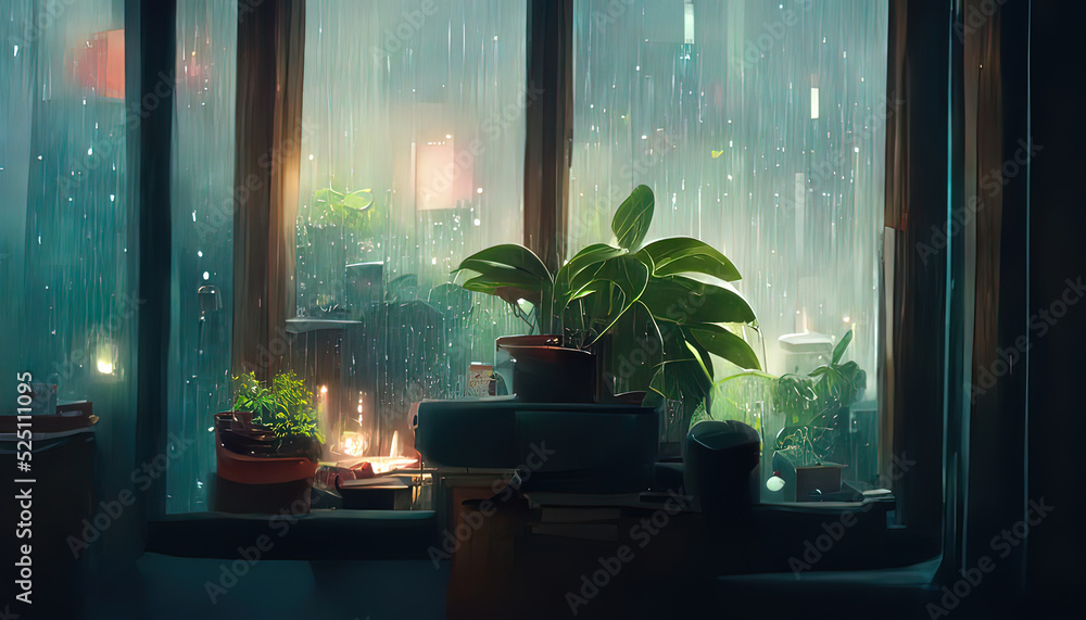 Nếu bạn đang tìm kiếm nơi để thư giãn và cảm thấy bình yên, không gian nội thất anime Lofi chắc chắn sẽ thỏa mãn nhu cầu của bạn. Hình ảnh liên quan sẽ cho bạn những giây phút yên bình, thư giãn và tìm lại cảm giác năng lượng tích cực.