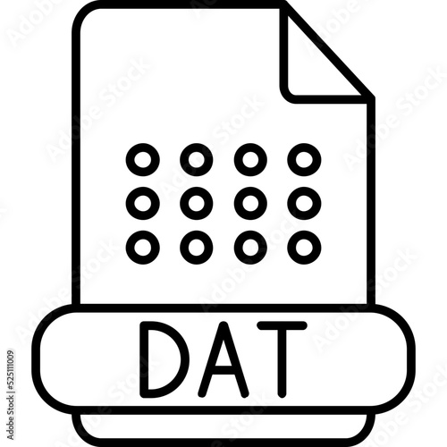 Dat Format Icon