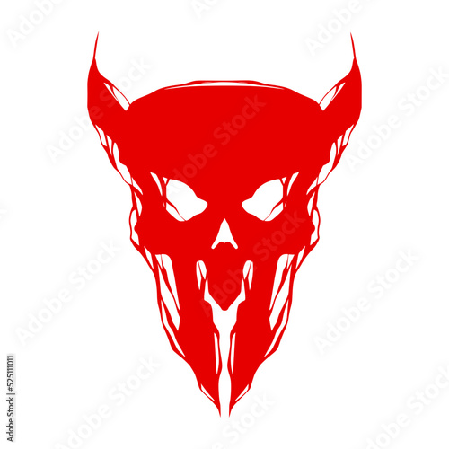 red devil mask