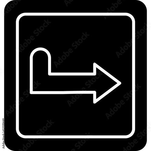 Turn Right Icon