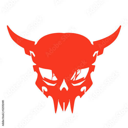 red devil skull