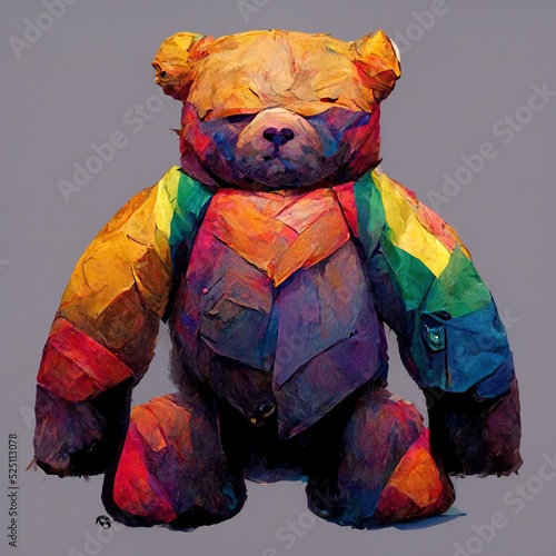Big Gay Pride Teddy Bear