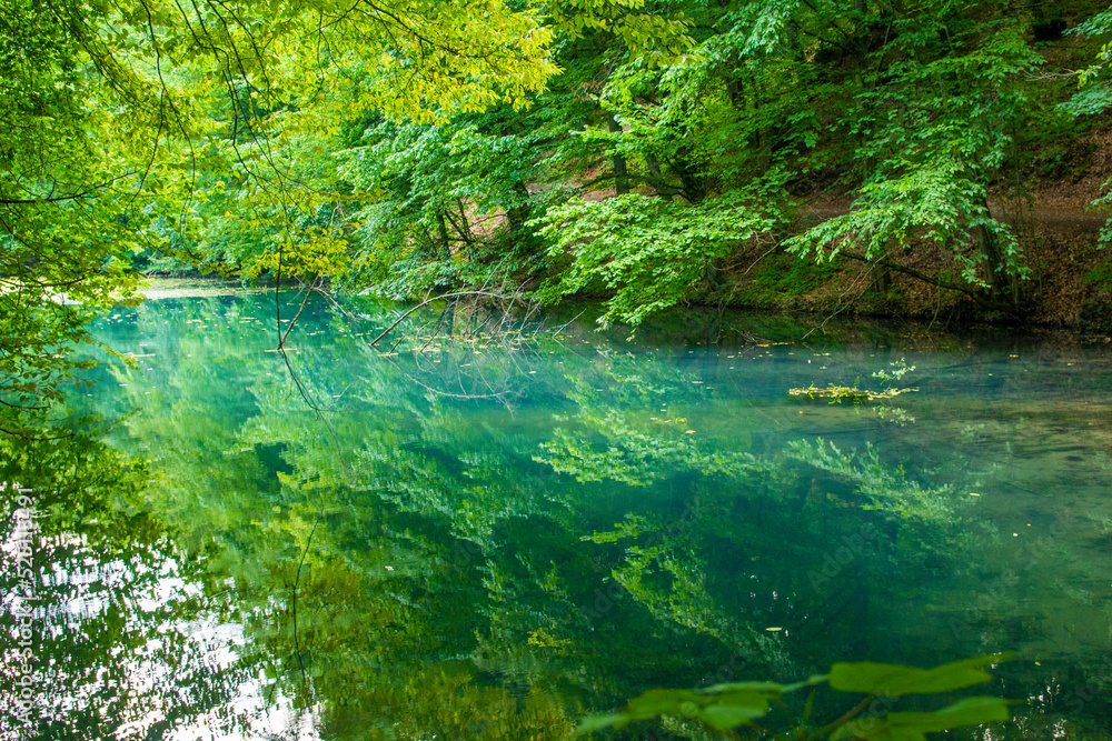 Hungarian tarn near the National Park of Aggtelek, Hungary, Josvafo