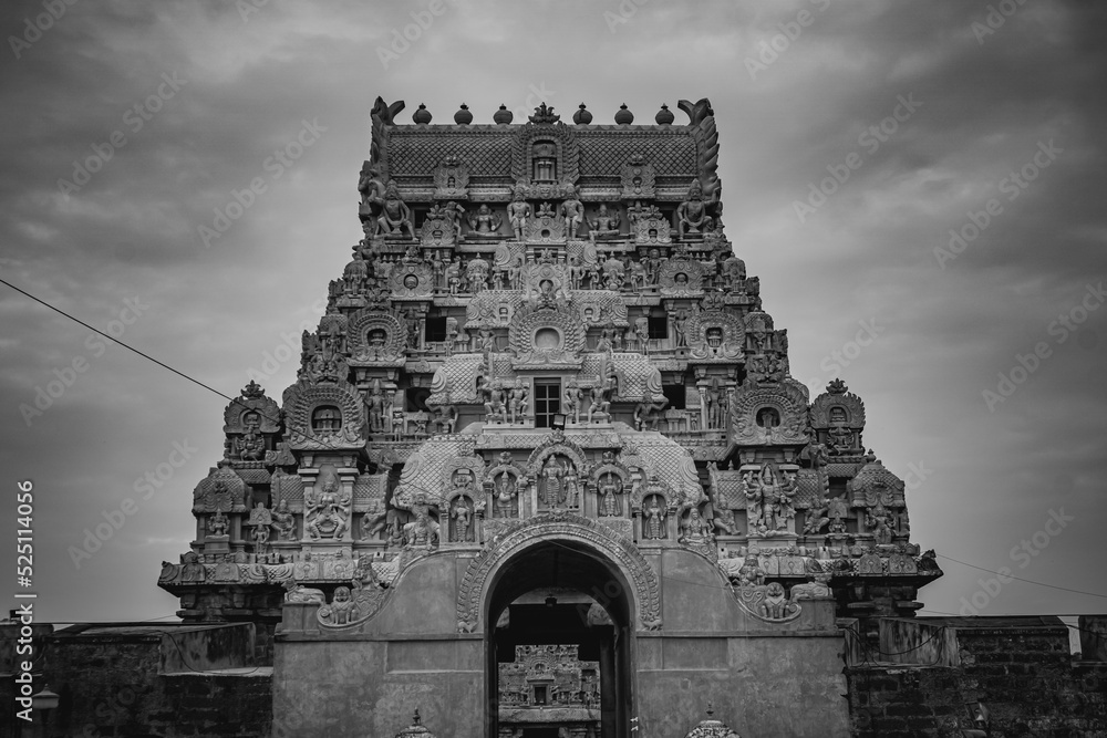 Tanjore Big Temple Or Brihadeshwara Temple Was Built By King Raja Raja
