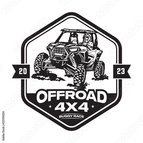 Buggy Extreme Sport, good for team  and racing club logo also tshirt design