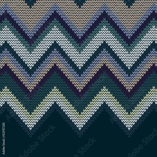 dark green Knitted Fabric texture design. with colorized dark Blue  Red  Pink  green Knit Texture. Traditional textile knitting Texture of traditional pattern