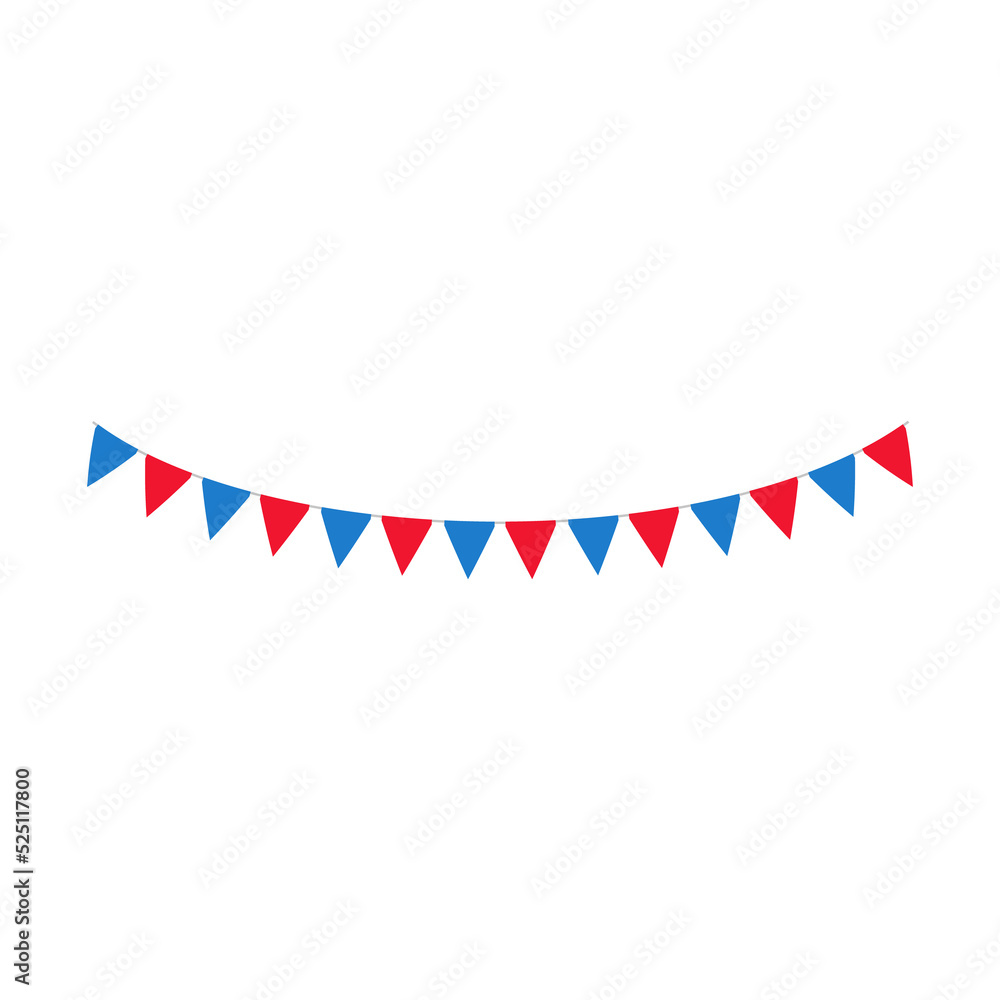 Obraz premium The 4 th of july. American flag. For celebrating America's Independence Day