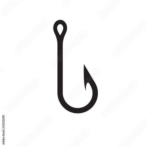 Фототапет Vector Fishing Hooks For Hanging Lures