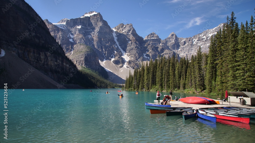 Moraine Lake, Alberta, Banff, Canada