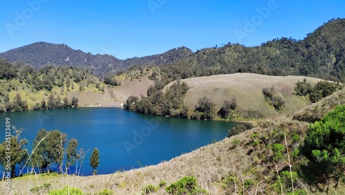 Ranu Kumbolo is a lake located within the Bromo Tengger Semeru National Park, East Java, Indonesia.