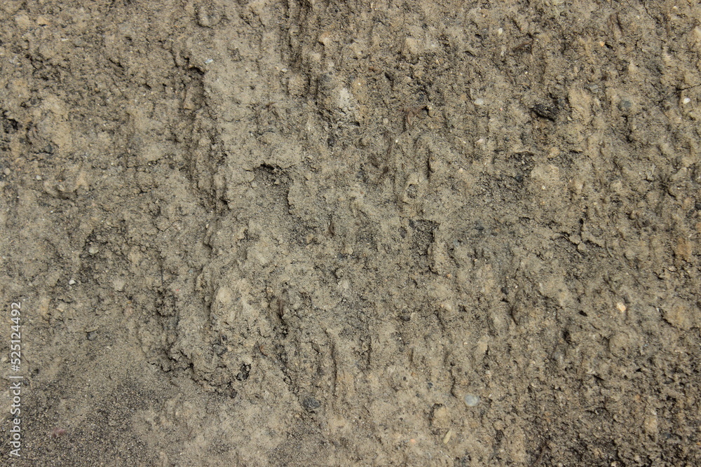 The texture of dry earth.