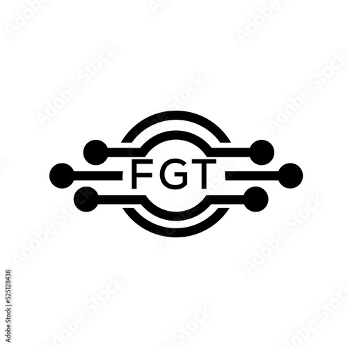 FGT letter logo. FGT best white background vector image. FGT Monogram logo design for entrepreneur and business.	
 photo