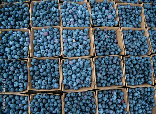 Berries at farmers' market