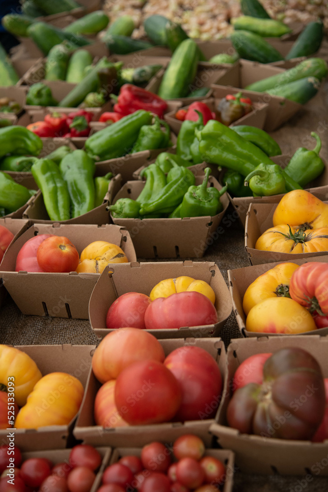 Farmers' Market Vegetable spread