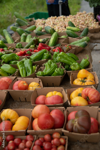 Farmers  Market Vegetable spread