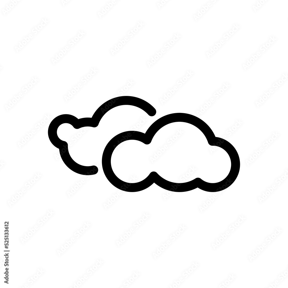 cloud icon vector illustration logo template for many purpose. Isolated on white background. cloud icon vector illustration logo template for many purpose. Isolated on white background.