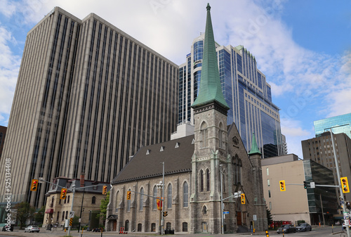 Ancient church in the city of Ottawa
