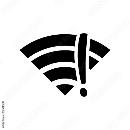 offline icon vector logo