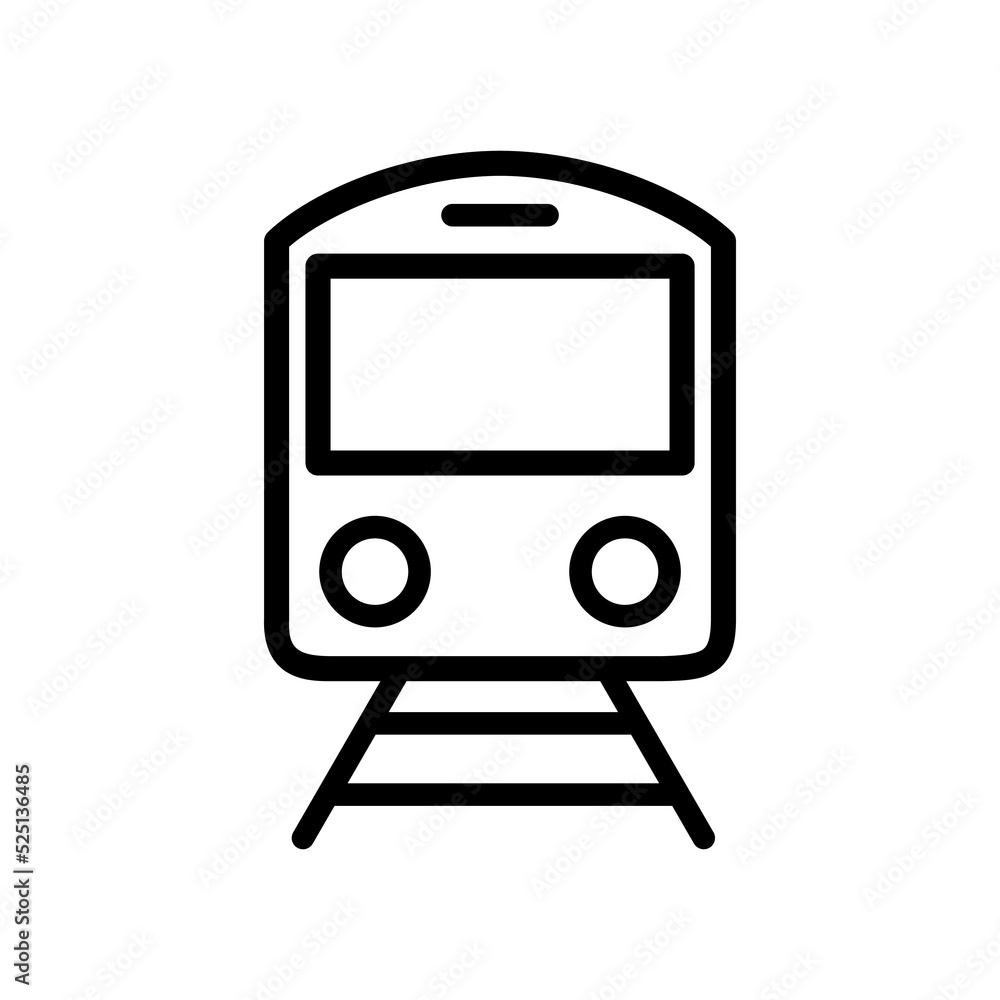 train icon vector illustration logo template for many purpose. Isolated on white background. train icon vector illustration logo template for many purpose. Isolated on white background.