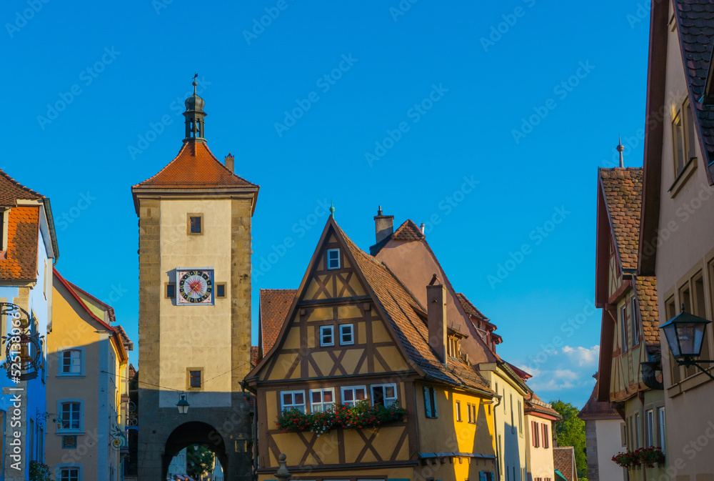 Plönlein und Siebersturm Rothenburg ob der Tauber