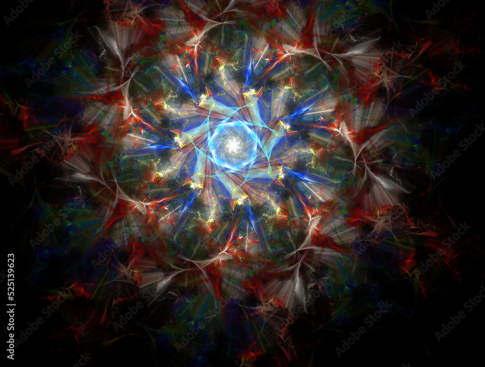 Imaginatory fractal abstract background Image Imaginatory fractal abstract background Image