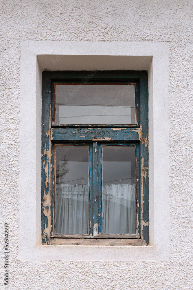 old wooden window detail