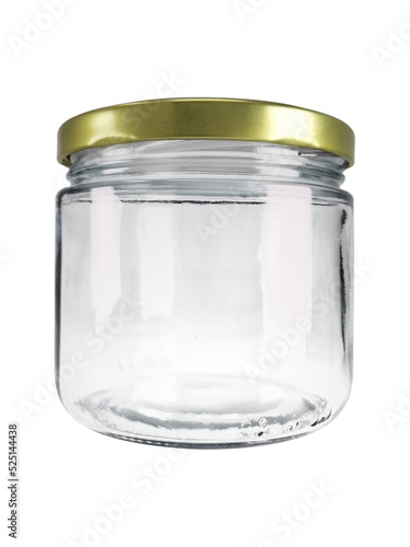 Frasco de vidrio Pimiento 12 oz - 350 ml, tapa Twist Off dorada