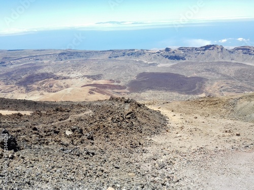 volcanic landscape in Tenerife
