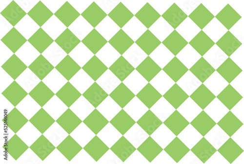 Beautiful patterned background for decorative plaid, argyle fabric, green.