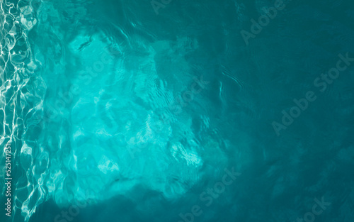 pool water texture. blue water. background 