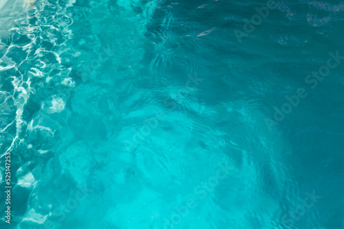 pool water texture. blue water. background 