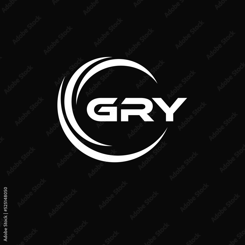 GRY letter logo design on BLACK background. GRY creative initials letter logo concept. GRY letter design
GRY letter logo design on BLACK background. GRY creative initials letter logo concept. GRY letter design