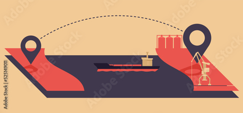Shipping - freight transportation by sea