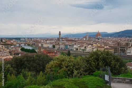 Vistas de Florencia desde Piazzale Michelangelo