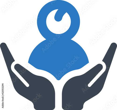 Pediatrics care icon