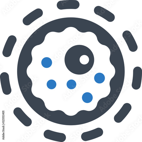 Ovum cell icon photo