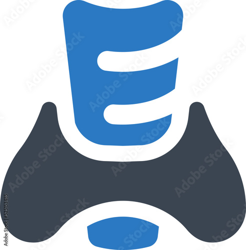 Thyroid organ icon