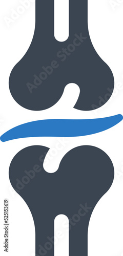 Bone cartilage icon