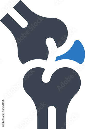 Bone joint icon