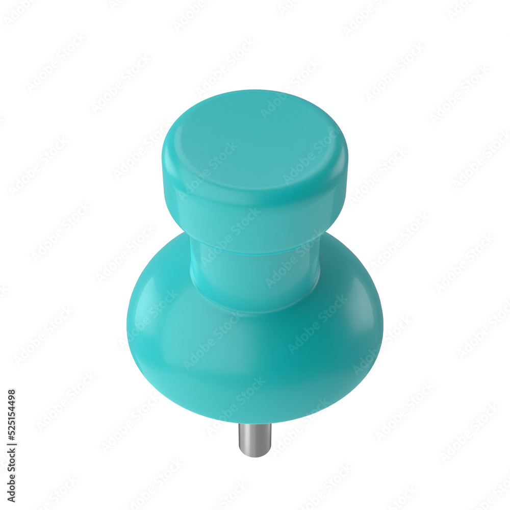 Push pin. Drawing pin. 3D pin. Push pin. Drawing pin. 3D pin.