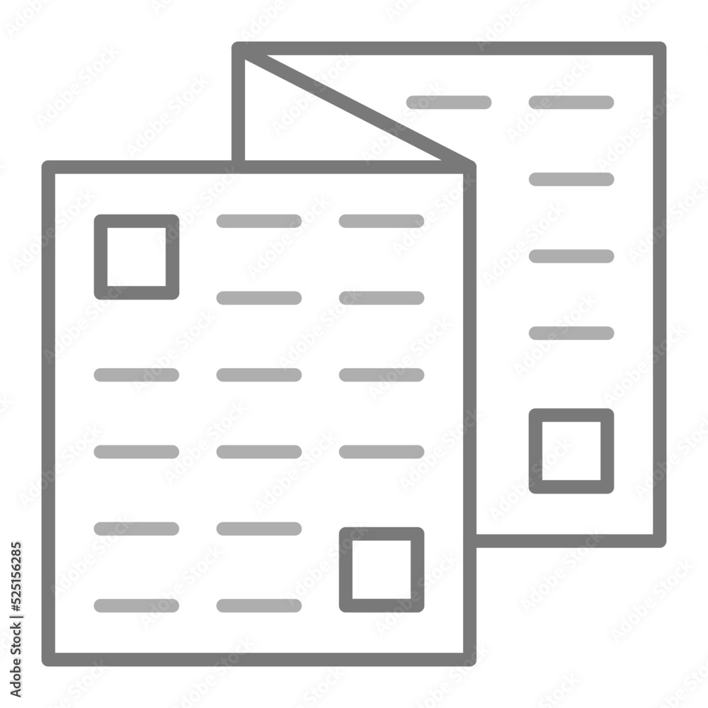 Travel Guide Greyscale Line Icon Travel Guide Greyscale Line Icon