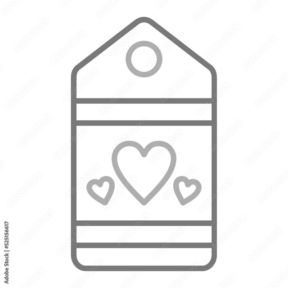 Label Greyscale Line Icon Label Greyscale Line Icon