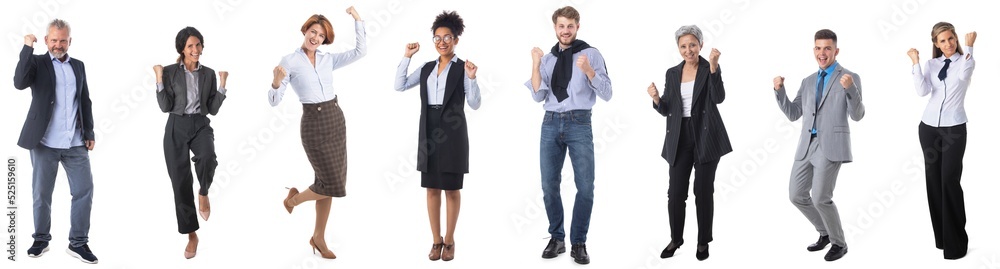 Successful happy Business people Successful happy Business people