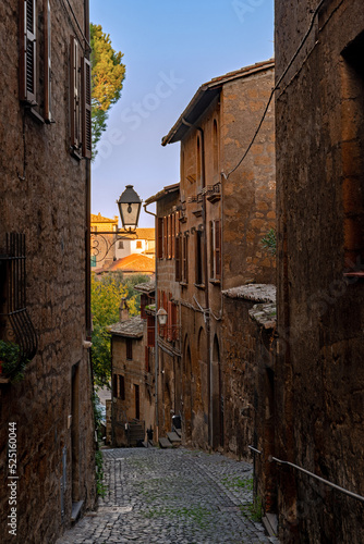Altstadt von Orvieto in Umbrien in Italien