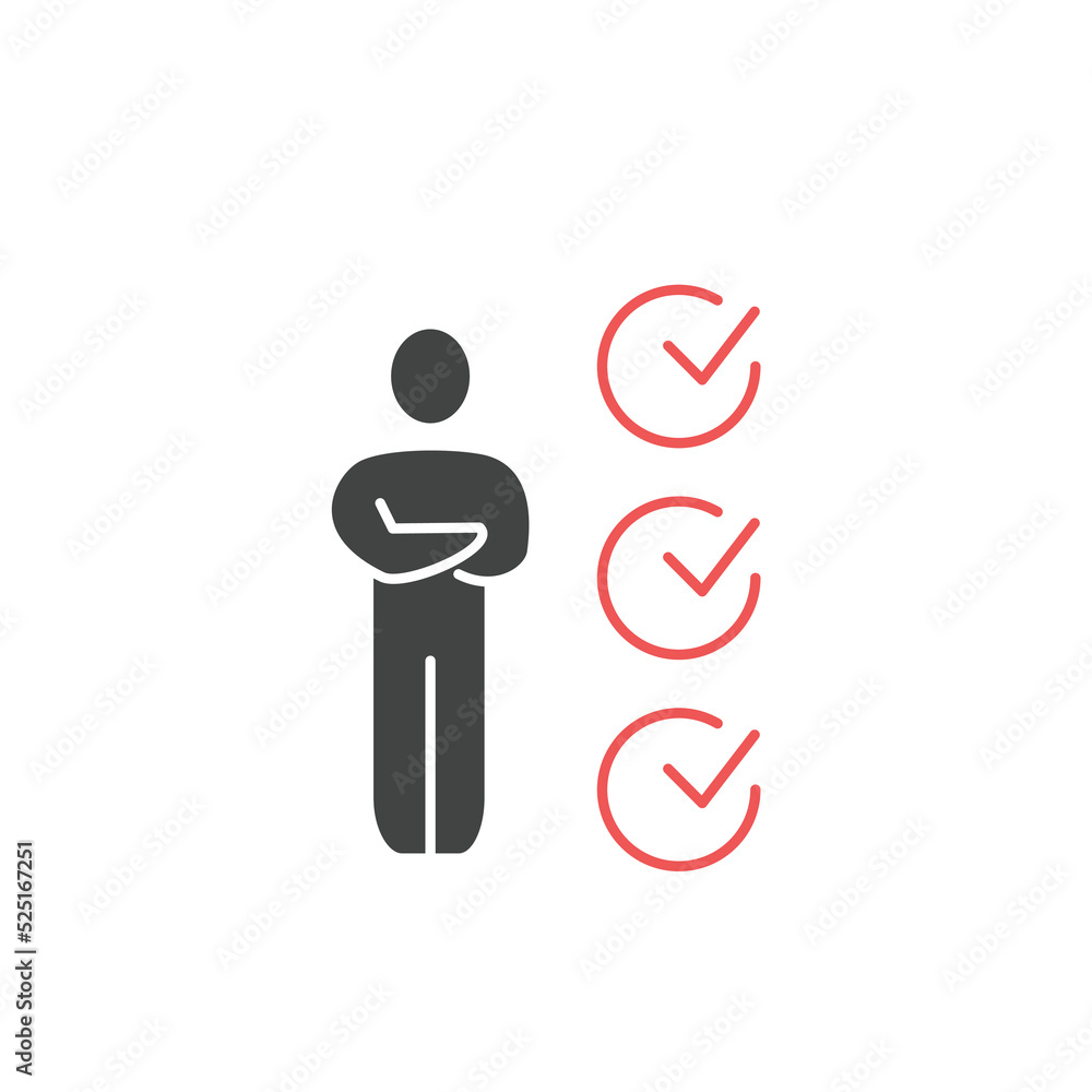 manager candidate icons symbol vector elements for infographic web manager candidate icons symbol vector elements for infographic web