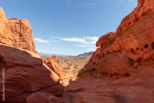 Red Aztec Sandstone at Valley of Fire State Park in Nevada