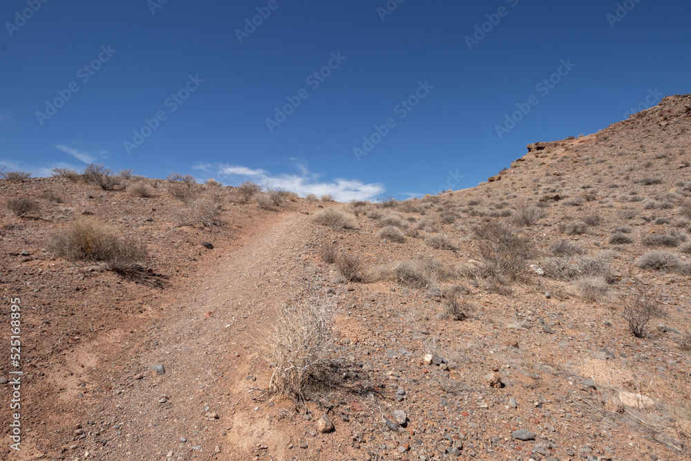 steep hiking trail in the desert steep hiking trail in the desert