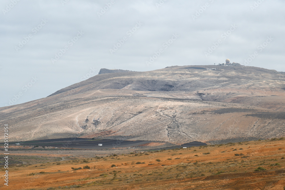 Volcanic lands of Lanzarote